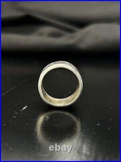 Vintage Native American Hopi Feather Sterling Silver Ring Size 5.5