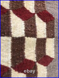 Vintage Native American Indian Woven Rug or Blanket