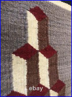 Vintage Native American Indian Woven Rug or Blanket