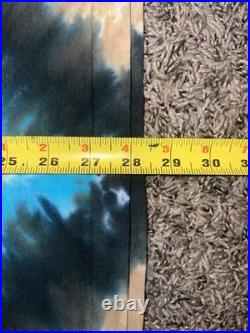 Vintage Native American Liquid Blue 2003 Tie Dye T