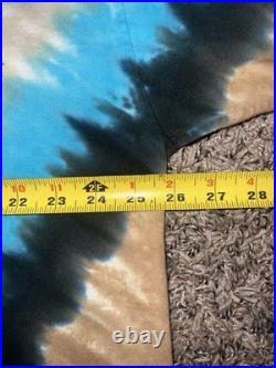 Vintage Native American Liquid Blue 2003 Tie Dye T