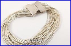 Vintage Native American Liquid Sterling Silver Bracelet Collection 7 18gr