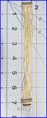 Vintage Native American Liquid Sterling Silver Bracelet Collection 7 18gr