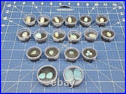 Vintage Native American Mixed Turquoise Cabochons Lot FREE USA SHIPPING