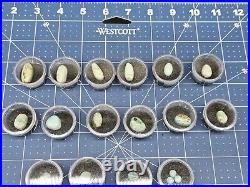 Vintage Native American Mixed Turquoise Cabochons Lot FREE USA SHIPPING