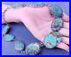 Vintage Native American Natural Turquoise Sterling Silver Statement Necklace 19