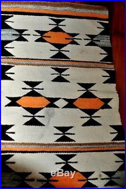 Vintage Native American Navajo Indian Horse Blanket, Rug. Really Nice Condition