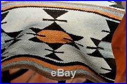 Vintage Native American Navajo Indian Horse Blanket, Rug. Really Nice Condition