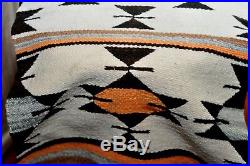 Vintage Native American Navajo Indian Horse Blanket, Rug. Really Nice Condition