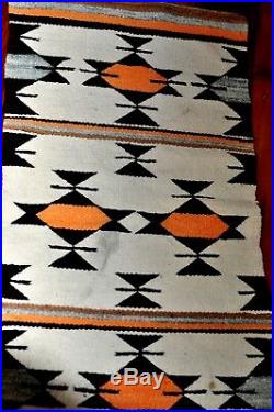 Vintage Native American Navajo Indian Horse Blanket, Rug. Really Nice Condition