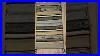 Vintage Native American Navajo Rug With Banded Stripes Pattern In Earth Tone Colors 1570