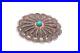 Vintage Native American Navajo Sterling Silver Turquoise Concho