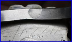 Vintage Native American Navajo Sterling Silver Turquoise Cuff Bracelet