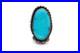 Vintage Native American Navajo Sterling Silver Turquoise Ring Size 8