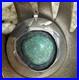 Vintage Native American Navajo Turquoise Sterling Shadow Box Pendant Hallmark H