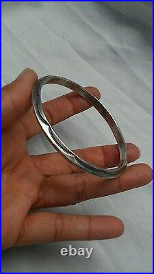 Vintage Native American Navajo sterling 925 stamped bangle bracelet