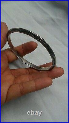 Vintage Native American Navajo sterling 925 stamped bangle bracelet