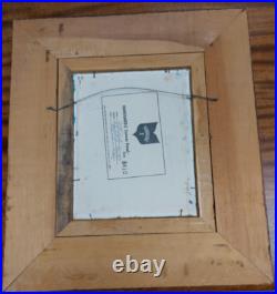 Vintage Native American Portrait An Old Indian Artist LC Todd 1978 Southwest