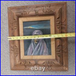 Vintage Native American Portrait An Old Indian Artist LC Todd 1978 Southwest