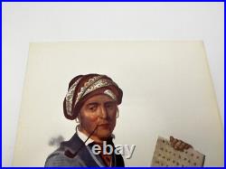 Vintage Native American Print Se-Quo-Yah Inventor Of The Cherokee Alphabet