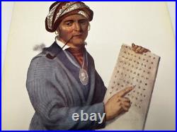 Vintage Native American Print Se-Quo-Yah Inventor Of The Cherokee Alphabet Vintage Native American Print Se-Quo-Yah Inventor Of The Cherokee Alphabet