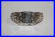 Vintage Native American SS Repousse Stamped Thunderbird Cuff Bracelet 076GCM