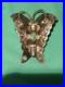 Vintage Native American SS Turquoise Butterfly Pin