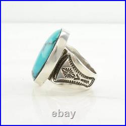 Vintage Native American Silver Ring Spiderweb Turquoise Stamped Sterling Size 10 Vintage Native American Silver Ring Spiderweb Turquoise Stamped Sterling Size 10