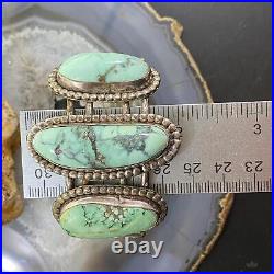 Vintage Native American Silver Turquoise Bracelet For Women