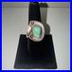 Vintage Native American Silver Turquoise Ring Size 8