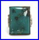 Vintage Native American Silver & Turquoise Ring, Size 8 1/2