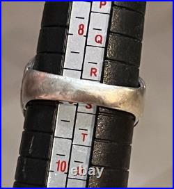 Vintage Native American Southwestern Turquoise Silver Ring