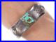 Vintage Native American Stamped sterling turquoise bracelet