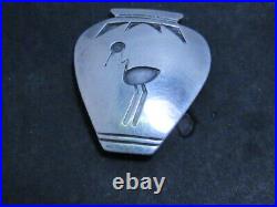 Vintage Native American Sterling Bird Bolo