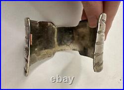 Vintage Native American Sterling Cuff Bracelet