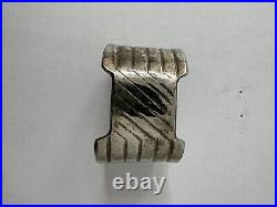 Vintage Native American Sterling Cuff Bracelet