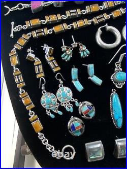 Vintage Native American Sterling Jewelry