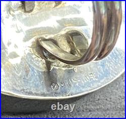 Vintage Native American Sterling Silver 925 Turquoise Ring Sz9.5 Vintage Native American Sterling Silver 925 Turquoise Ring Sz9.5
