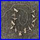 Vintage Native American Sterling Silver Animal Fetish Necklace 26