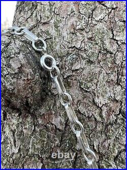 Vintage Native American Sterling Silver Animals Necklace