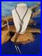 Vintage Native American Sterling Silver Bolo Tie Slide Necklace Signed Marks