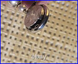 Vintage Native American Sterling Silver Necklace Circa Mid 20th Century