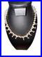 Vintage Native American Style Silver Beaded Necklace