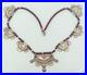 Vintage Native American Style Sterling Silver Necklace Size 16
