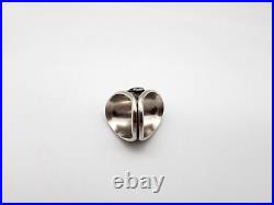 Vintage Native American Style Turquoise Sterling Silver Sz. 13.25 Ring 15.9 Gram