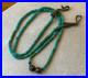 Vintage Native American Turquoise Heishi and Silver Beads 19 Necklace