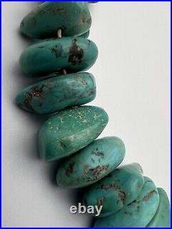 Vintage Native American Turquoise Nugget Necklace