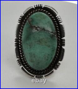 Vintage Native American Turquoise Sterling Silver Ring