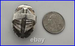 Vintage Native American Turquoise Sterling Silver Ring