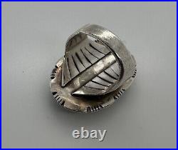 Vintage Native American Turquoise Sterling Silver Ring